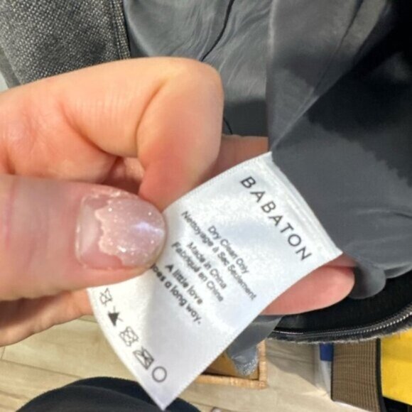 ⭐️ Like new- BABATON BOWMAN WOOL BLEND FULL ZIP BLAZER JACKET - Picture 5 of 8